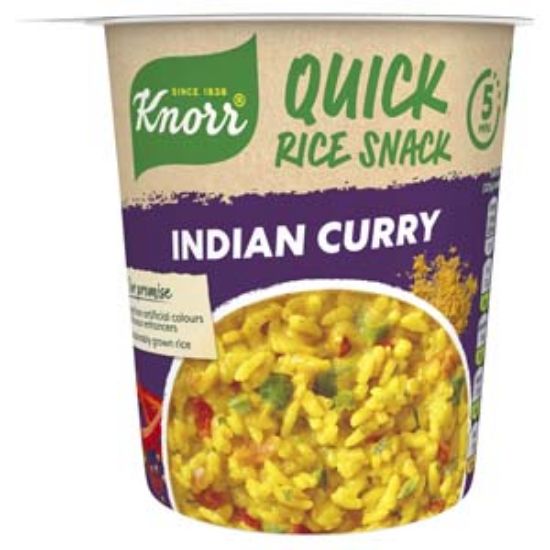 Picture of Knorr Quicklunch POT Indian Curry Rice x8